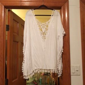 White Beach Cover-Up